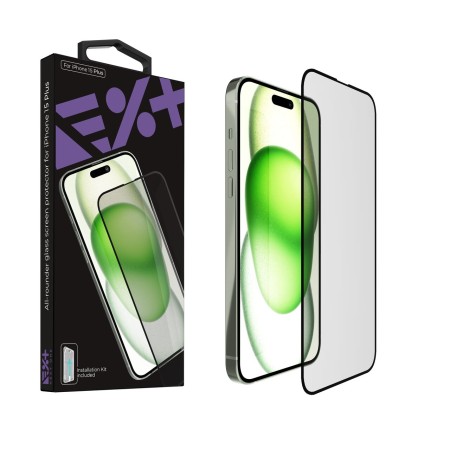 Next One All-rounder glass screen protector for iPhone 15 Plus