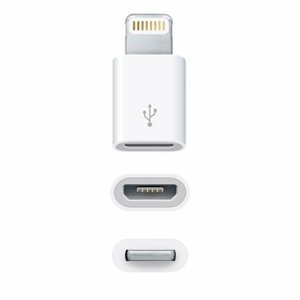 Apple Lightning to  micro USB Adapter