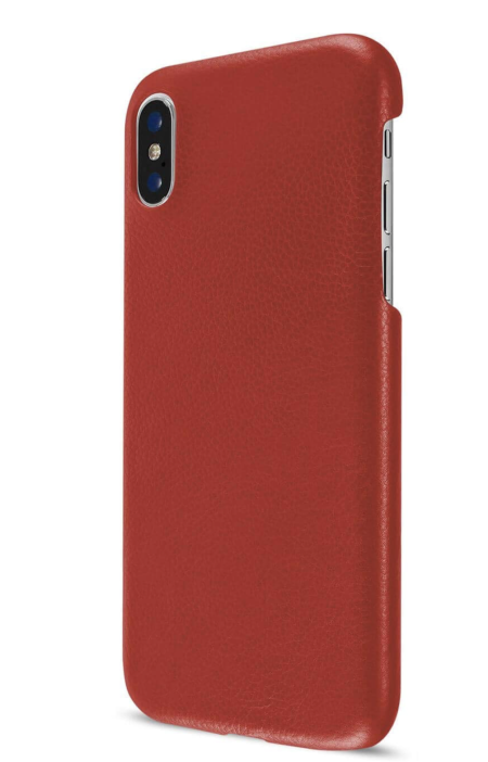 Artwizz Leather Clip for iPhone X Red