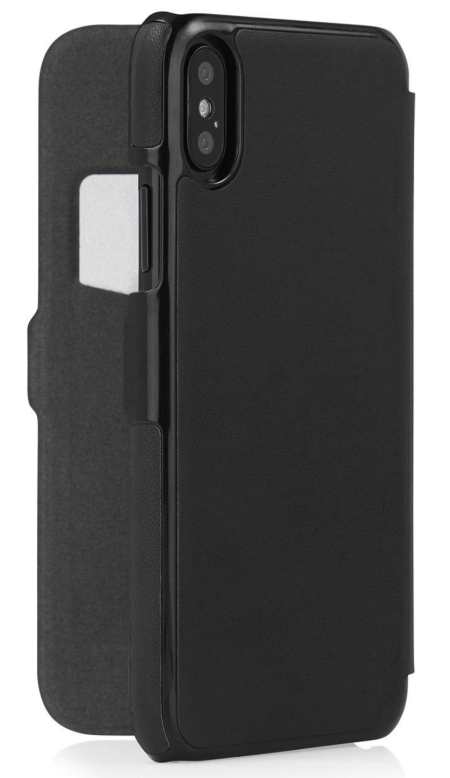 iPhone X Slim Wallet Black Jet Black