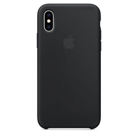 Apple iPhone XS Silicone Case - Black
