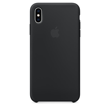 Apple iPhone XS Max Silicone Case - Black