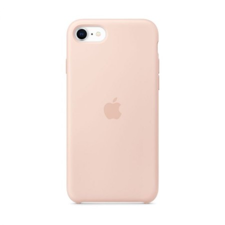 Apple iPhone SE2 Silicone Case Pink Sand