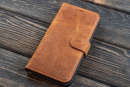 Full Leather Wallet Case for iPhone 12 Pro Max