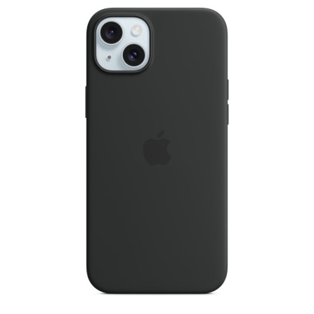 Apple iPhone 15 Plus Silicone Case w MagSafe -Black