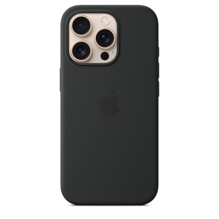 Apple iPhone 16 Pro Silicone Case with MagSafe-Black